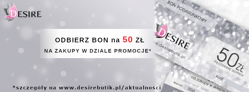 Odbierz bon na zakupy w sklepie DesireButik.pl