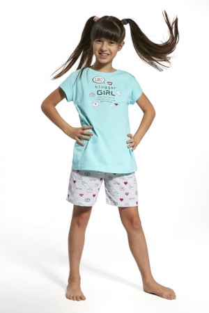  Piżama dziewczęca z bawełny Blogger Girl 
