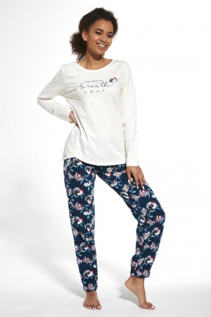  Ciepła piżama damska długie spodnie S, M, L, XL, sklep internetowy 