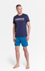  Piżama męska T-shirt na krótki rękaw i krótkie spodenki - sklep internetowy piżamy męskie 