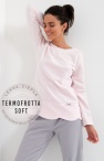 Sklep z bielizną - Ocieplana piżama damska_ bluzka + długie spodnie S, M, L, XL, XXL 