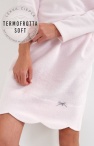  Cana ciepła koszula nocna z bawełny termofrotte na długi rękaw różowa rozmiar 3xl  