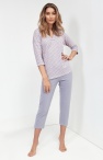  Sklep z piżamami_Cana_Piżama damska z bawełny koszulka i szare spodnie 3_3_rozmiary S, M, L, XL, 2XL 